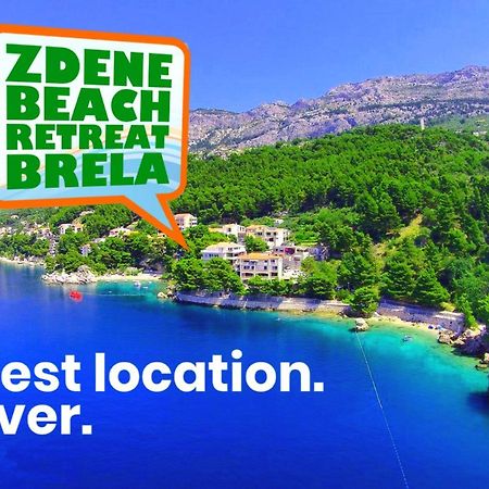 Brela Beach Retreat Lejlighed Eksteriør billede